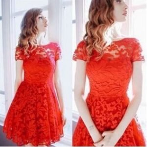 Lace Dress Women