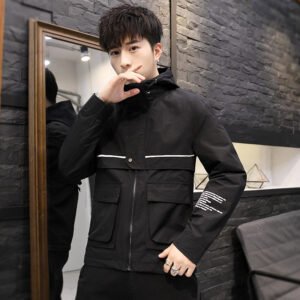 New Men's Jacket Casual Workwear Spring And Autumn Jacket Men